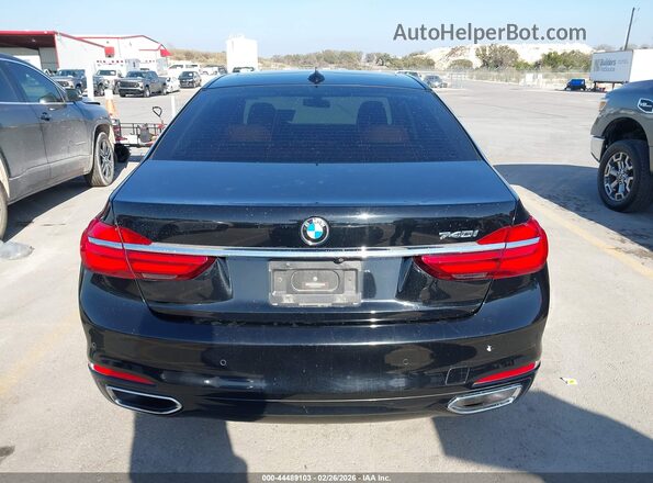 WBA7E2C52HG739745 2017 BMW 7 SERIES Черный 