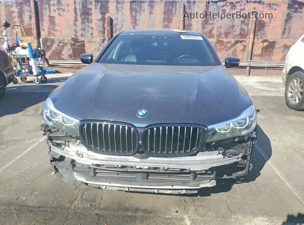 WBA7E2C53KB218232 2019 BMW 7 SERIES Black Vista frontal