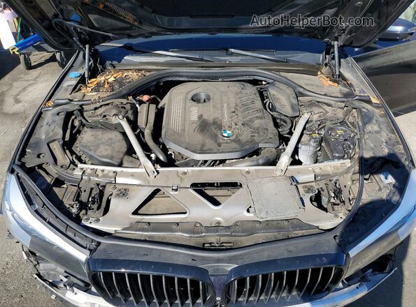 WBA7E2C53KB218232 2019 BMW 7 SERIES Black Vista interior trasera