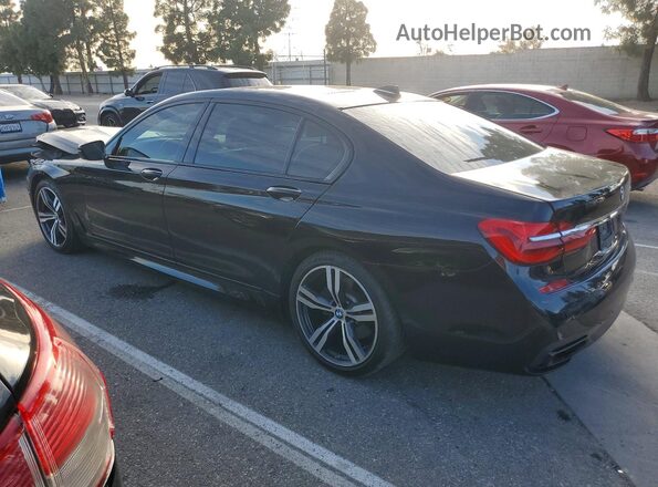 WBA7E2C58KB218548 2019 BMW 7 SERIES Black Rear left