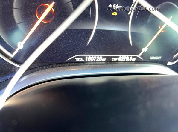 WBA7E2C58KB218548 2019 BMW 7 SERIES Black Instrument cluster view