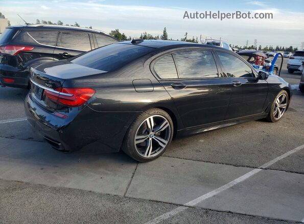 WBA7E2C58KB218548 2019 BMW 7 SERIES Black Rear right