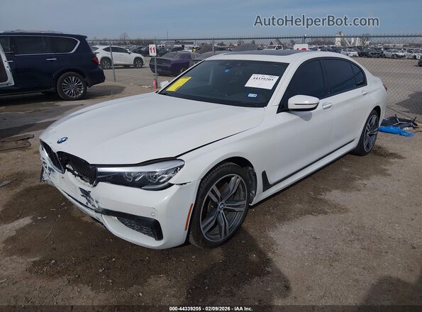 WBA7E2C59KB454433 2019 BMW 7 SERIES White Front left