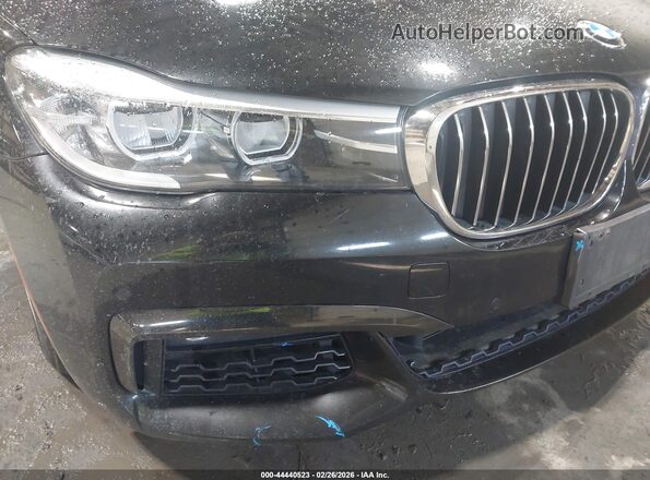 WBA7E4C52JGV23704 2018 BMW 7 SERIES Black Vista frontal