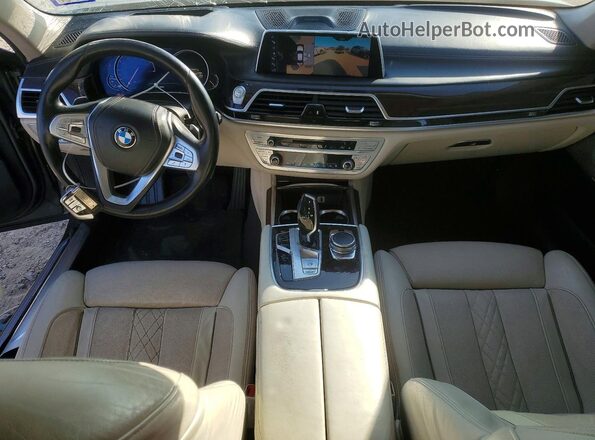 WBA7F0C55GGL99409 2016 BMW 7 SERIES Gray წინა პანელის ხედი