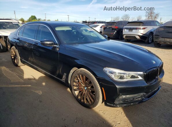 WBA7F0C59GGM20875 2016 BMW 7 SERIES Black Front view