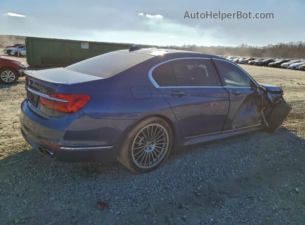 WBA7F2C51JG856302 2018 BMW ALPINA Blue Tył prawy