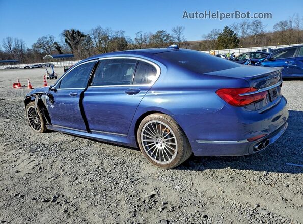 WBA7F2C51JG856302 2018 BMW ALPINA Blue Tył lewy