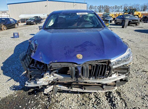 WBA7F2C51JG856302 2018 BMW ALPINA Blue Widok z przodu