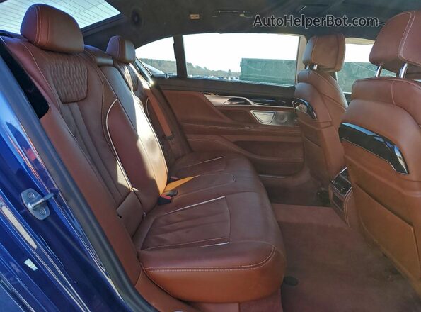WBA7F2C51JG856302 2018 BMW ALPINA Blue Widok tylnych siedzeń