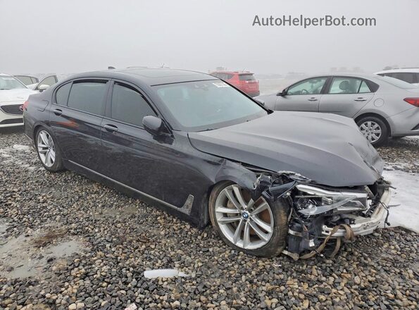 WBA7F2C54JG424075 2018 BMW 7 SERIES Black Delantero derecho