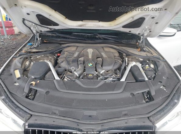 WBA7F2C56KB239928 2019 BMW 7 SERIES White Հետևի տեսք