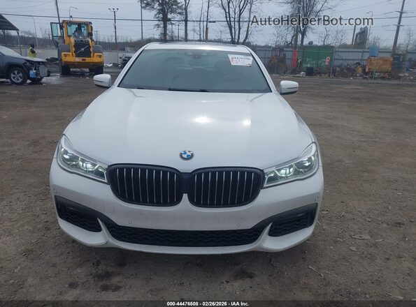 WBA7F2C56KB239928 2019 BMW 7 SERIES White Սալոնի հետևի տեսք