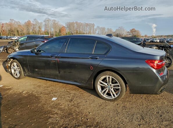 WBA7F2C58JG424158 2018 BMW 7 SERIES Charcoal Задня ліва чверть
