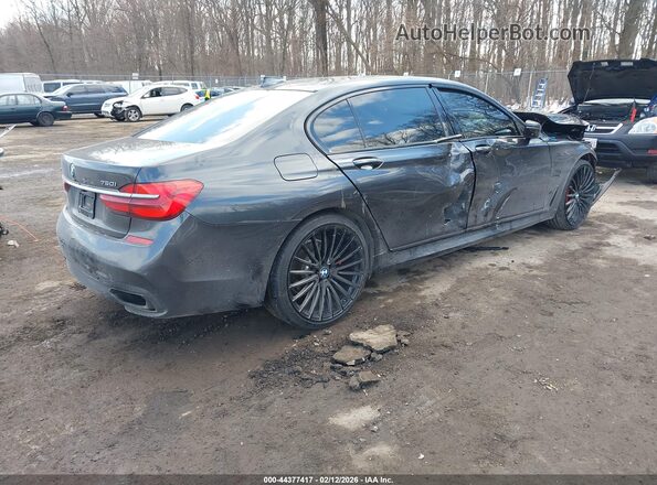 WBA7F2C59GG421164 2016 BMW 7 SERIES Черный Задняя правая четверть