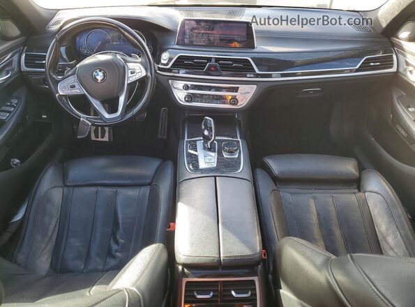 WBA7J2C53JB246297 2018 BMW 7 SERIES White Widok deski rozdzielczej