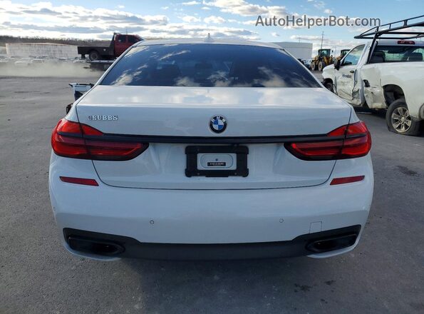 WBA7J2C53JB246297 2018 BMW 7 SERIES White Widok z tyłu
