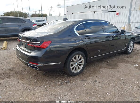 WBA7T2C00LGL17833 2020 BMW 7 SERIES Black Rear right