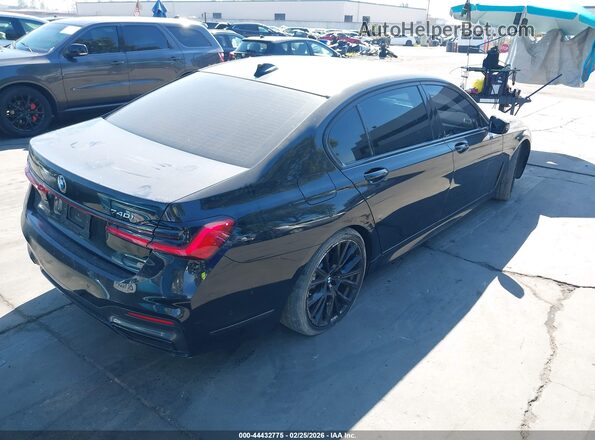 WBA7T2C00MCF54348 2021 BMW 7 SERIES Black Հետևի աջ