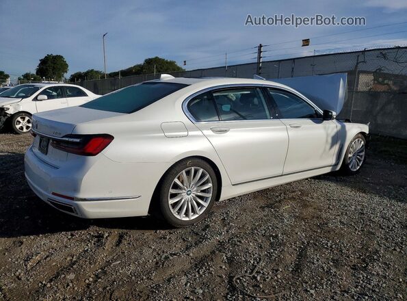 WBA7T2C02LCD70821 2020 BMW 7 SERIES White Rear right