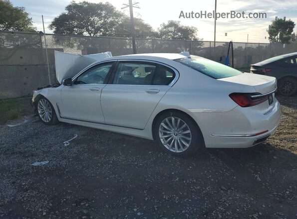 WBA7T2C02LCD70821 2020 BMW 7 SERIES White Rear left