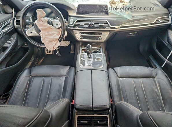 WBA7T2C04LCD79245 2020 BMW 7 SERIES Silver Dashboard view