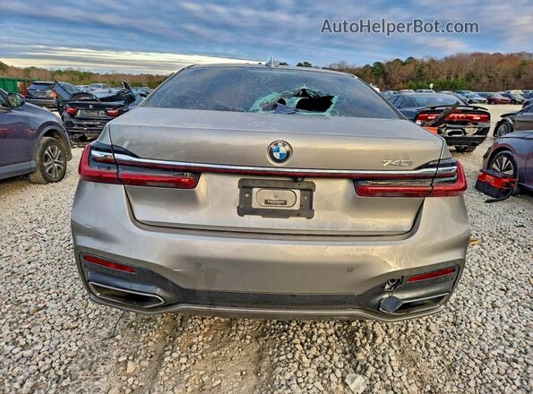 WBA7T2C04LCD79245 2020 BMW 7 SERIES Silver Rear view