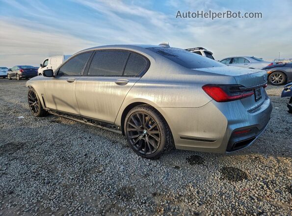 WBA7T2C04LGL17222 2020 BMW 7 SERIES Gray Rear left