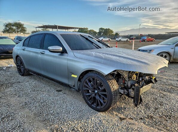 WBA7T2C04LGL17222 2020 BMW 7 SERIES Gray Front right