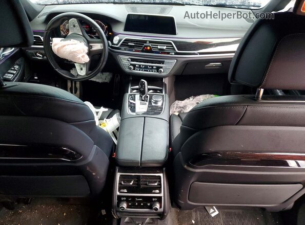 WBA7T2C05LGL17259 2020 BMW 7 SERIES White Vista del salpicadero