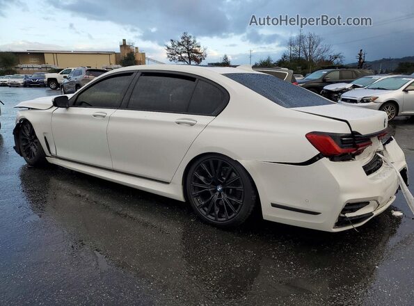 WBA7T2C05LGL17259 2020 BMW 7 SERIES White Trasero izquierdo