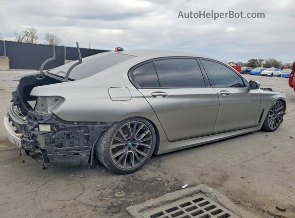 WBA7T2C06LCD40382 2020 BMW 7 SERIES Серый Задняя правая четверть