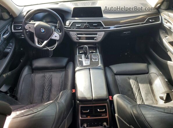 WBA7T2C06NCH58234 2022 BMW 7 SERIES Blue Widok deski rozdzielczej