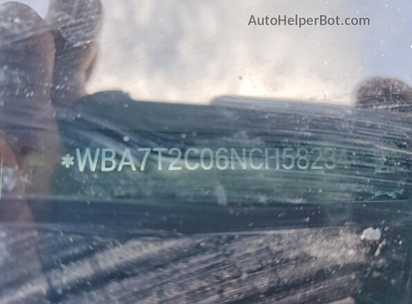 WBA7T2C06NCH58234 2022 BMW 7 SERIES Blue Widok komory silnika