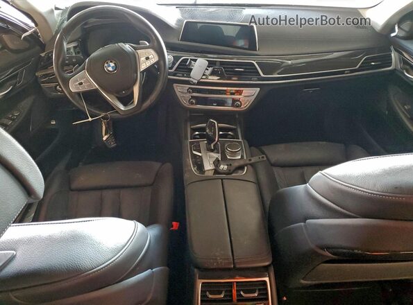 WBA7T2C08MCF41234 2021 BMW 7 SERIES White Вид панелі приладів