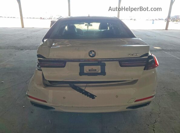 WBA7T2C08MCF41234 2021 BMW 7 SERIES White Вид ззаду