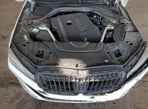WBA7T2C08MCF41234 2021 BMW 7 SERIES White Вид задньої частини салону