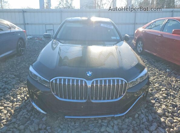 WBA7T4C02LCD43243 2020 BMW 7 SERIES Black Front view