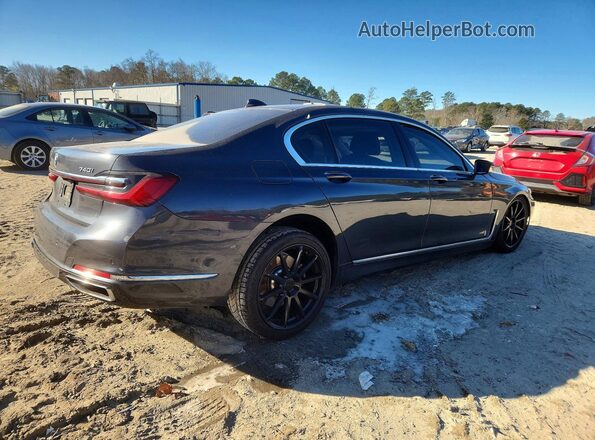 WBA7T4C0XLCD70867 2020 BMW 7 SERIES Charcoal Trasero derecho