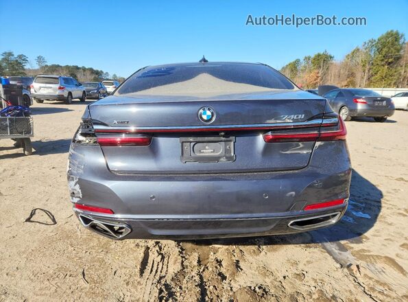 WBA7T4C0XLCD70867 2020 BMW 7 SERIES Charcoal Vista trasera