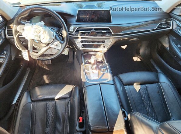 WBA7T4C0XLCD70867 2020 BMW 7 SERIES Charcoal Vista del salpicadero