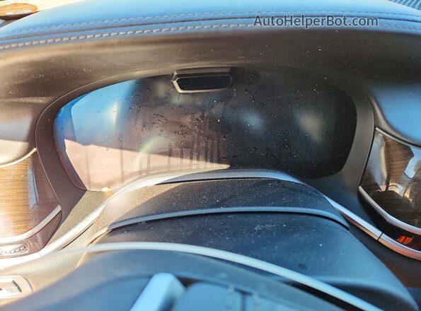 WBA7T4C0XLCD70867 2020 BMW 7 SERIES Charcoal Vista del cuadro de instrumentos