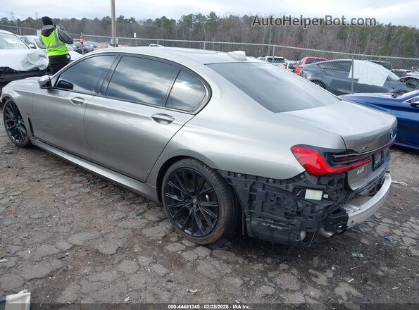 WBA7U2C00MCF40155 2021 BMW 7 SERIES Gray უკანა მარცხენა