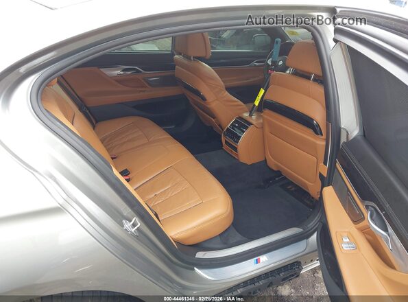 WBA7U2C00MCF40155 2021 BMW 7 SERIES Gray VIN კოდის სტიკერის ხედი