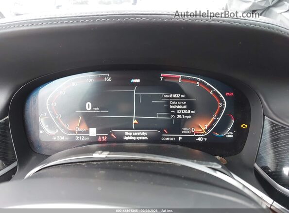 WBA7U2C00MCF40155 2021 BMW 7 SERIES Gray უკანა სავარძლების ხედი