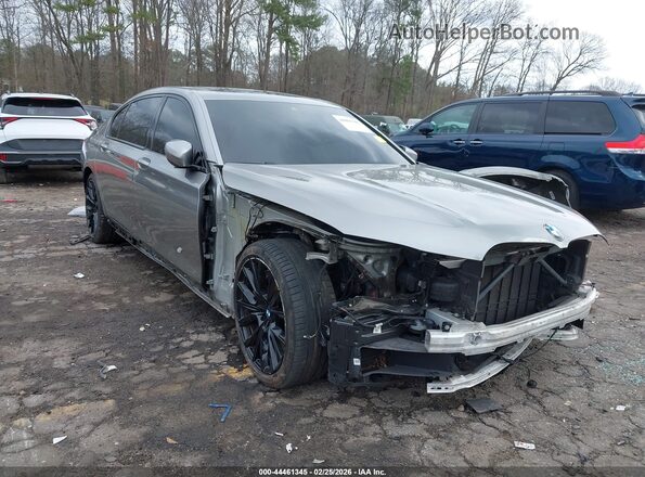 WBA7U2C00MCF40155 2021 BMW 7 SERIES Gray წინა ხედი