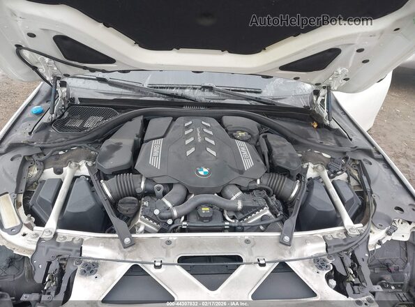 WBA7U2C02MCF48645 2021 BMW 7 SERIES White უკანა ხედი