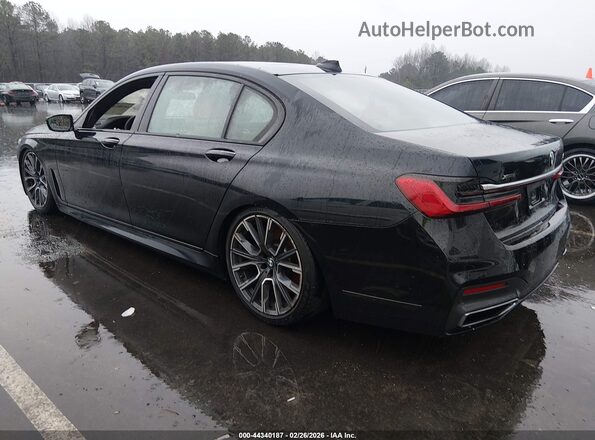 WBA7U2C02NCG96327 2022 BMW 7 SERIES Black უკანა მარცხენა