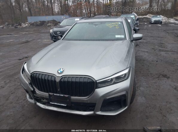 WBA7U2C05NCJ06571 2022 BMW 7 SERIES Gray Widok zestawu wskaźników