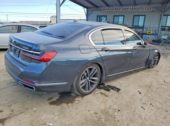 WBA7U2C06LGJ59771 2020 BMW 7 SERIES Charcoal Trasero derecho